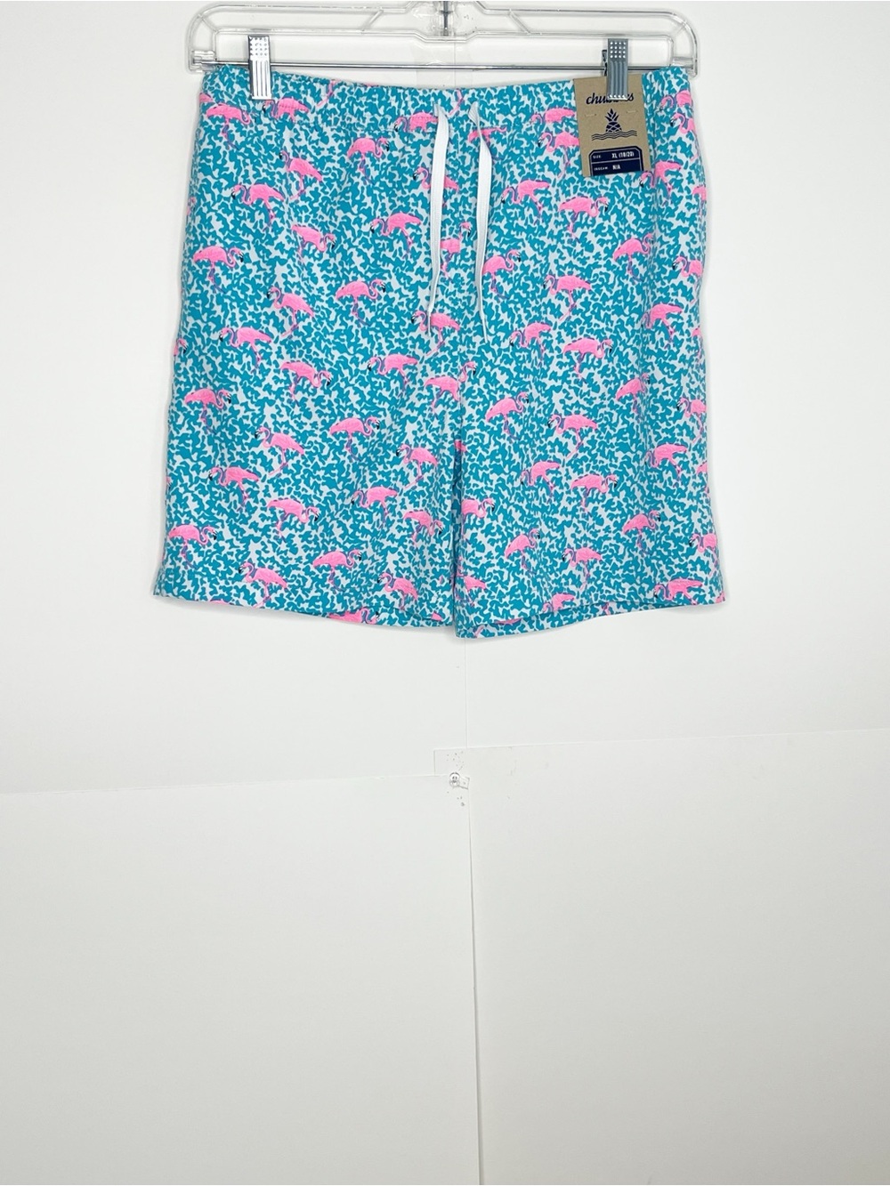 Chubbies Youth The Domingos are for Flamingos Swim Trunks Size XL (18/20)
